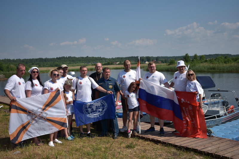 Участники «Онежской экспедиции» Вологодского областного отделения Всероссийской общественной организации «Русское географическое общество» в гостях у АСУНЦ "Вытегра"