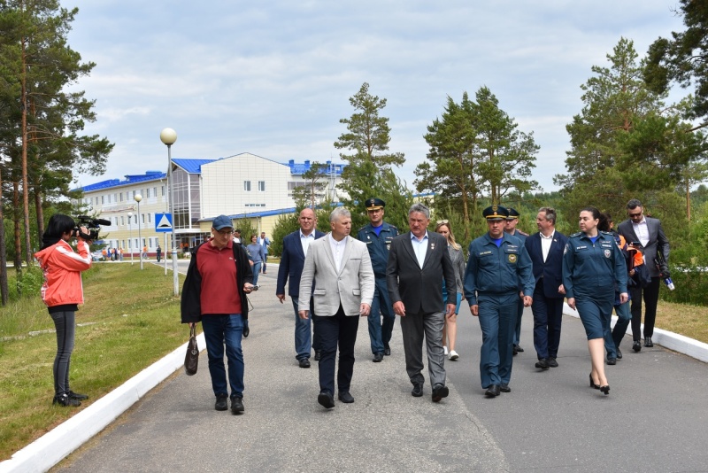 Торжественное закрытие профориентационной школы «За безопасность!»