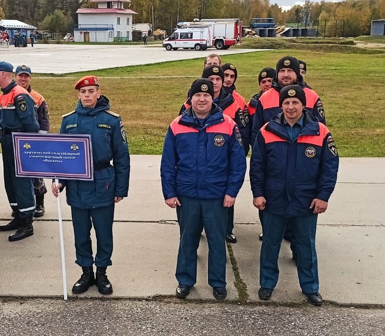 Команда спасателей ФГКУ "АСУНЦ "Вытегра" принимает участие в Чемпионате МЧС России по многоборью спасателей 2023