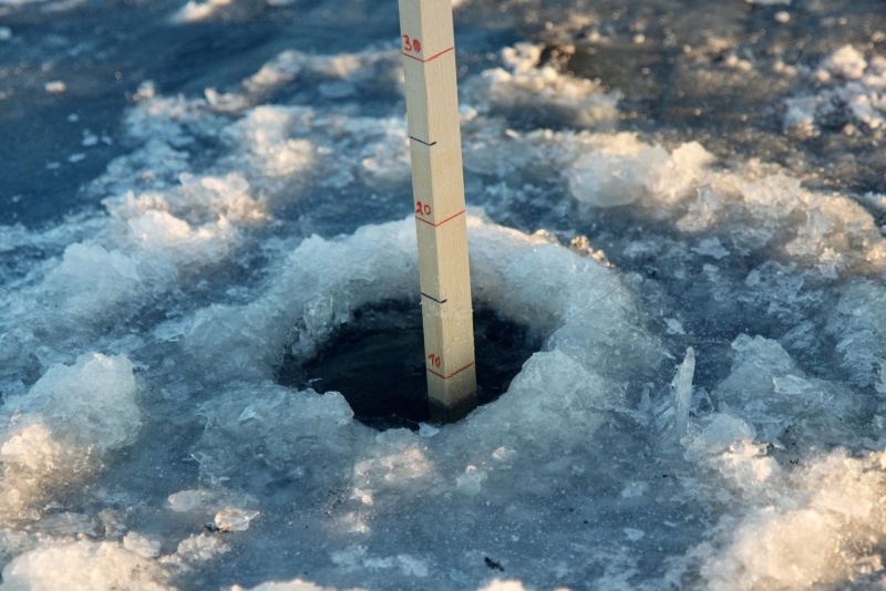 Мониторинг ледовой обстановки озера Тудозеро