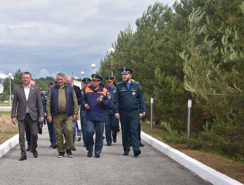 Торжественное закрытие каникулярной профориентационной школы «За безопасность» в рамках XI Форума регионов Беларуси и России