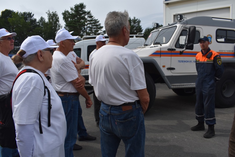 20-21 июля проходят сборы заслуженных спасателей и ветеранов МЧС России