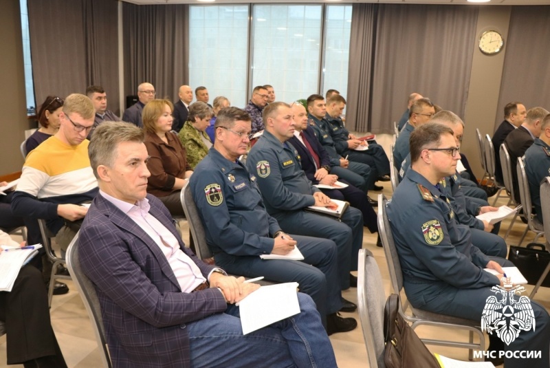 Начальник ФГКУ «АСУНЦ «Вытегра» Владимир Демин принял участие в мероприятиях по подведению итогов деятельности подсистемы РСЧС в 2025 году